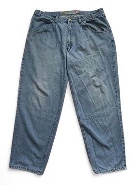 Vintage Bugle Boy Classic Men's Relaxed Fit Blue Jeans 38 x 30